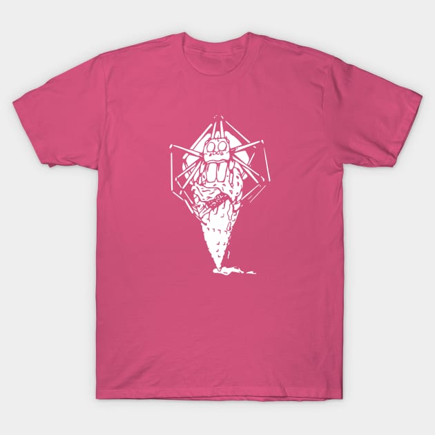 Spiders Love Ice Cream T-Shirt by SpiderRiot